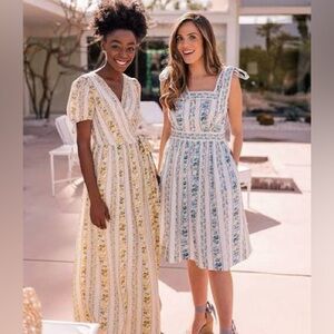 Gal Meets Glam Floral Yellow Maxi